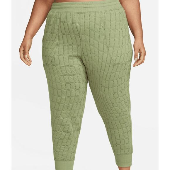 Nike Yoga Therma FIT Luxe Reversible Fleece Pants sage green XL - Picture 6 of 6